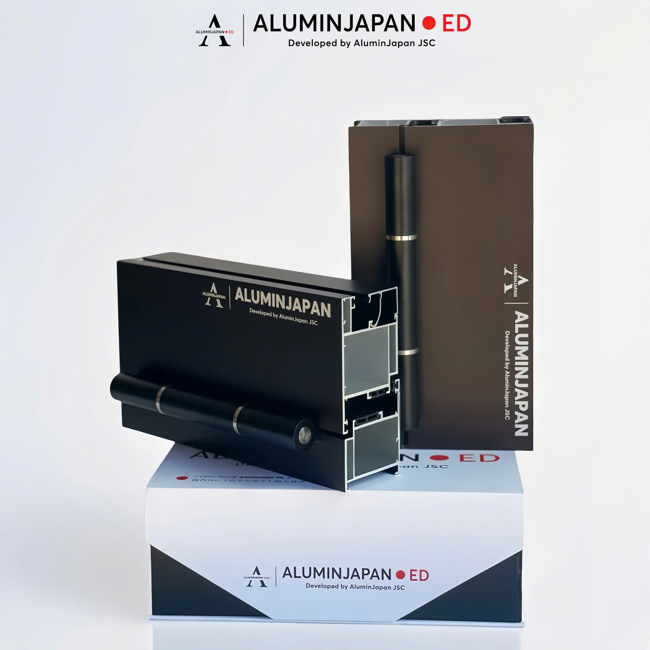 ALUMINJAPAN⬤ED – Áp dụng công nghệ xử lý bề mặt Anodized-ED, đặc biệt rất phù hợp với môi trường khí hậu khắc nghiệt, nhất là khu vực gần biển.